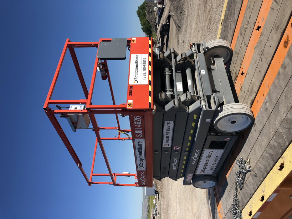 2019 Skyjack SJIII-4626 Standard Options, Trojan Batteries