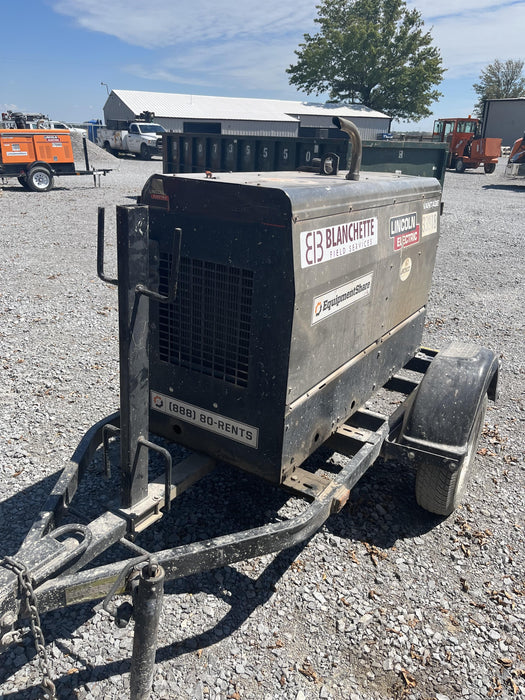 2019 Lincoln Electric Vantage 322 Welder Ready-Pak 3, Two wheel trailer, Fender and Light kit, Cable Rack