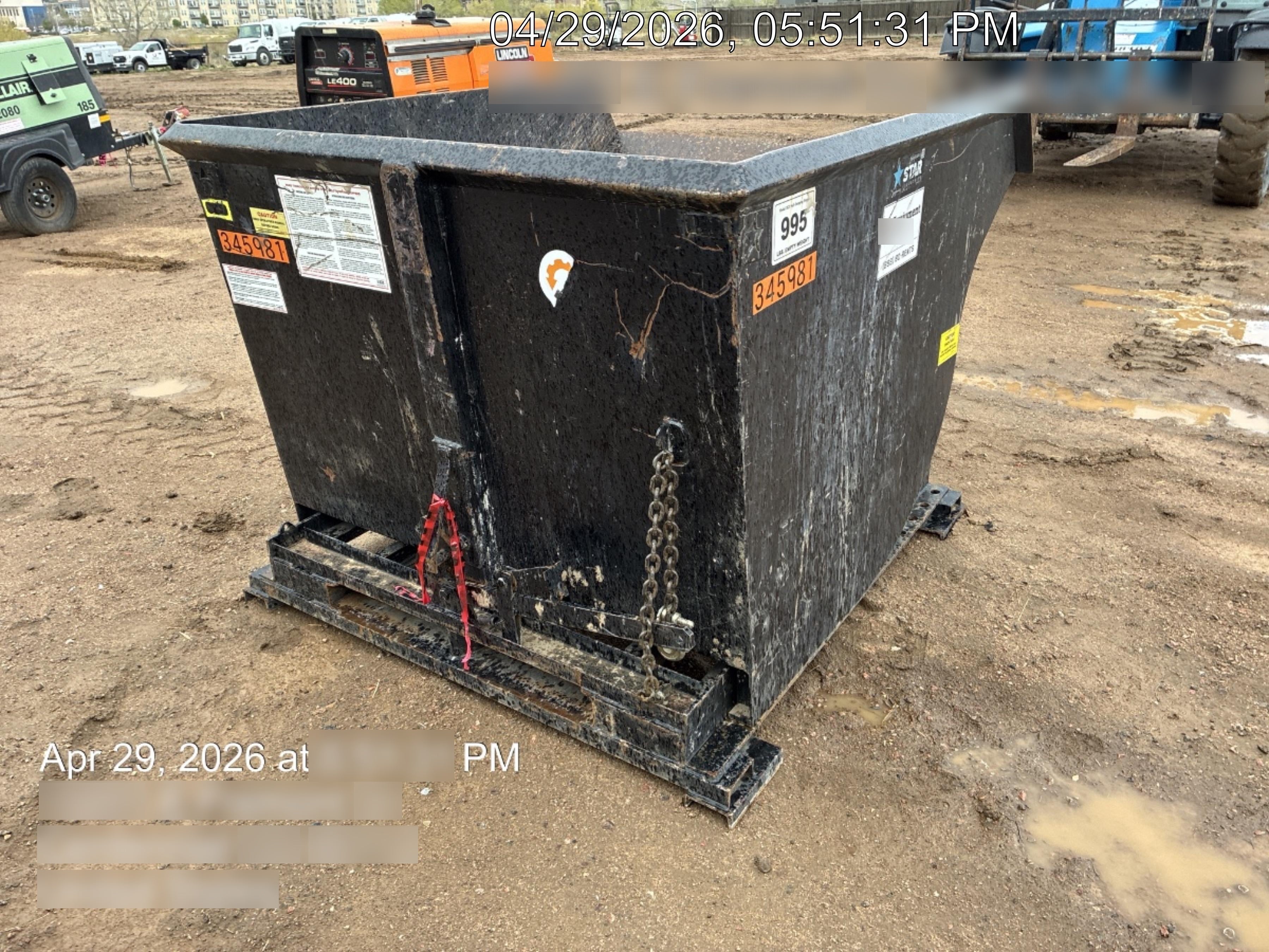 2023 STAR INDUSTRIES M-1820 - Self-Dump Hopper
