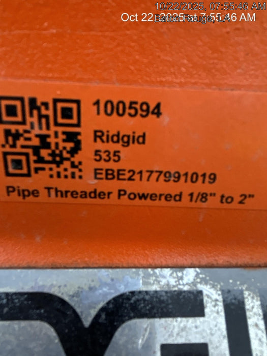 2020 RIDGID 535