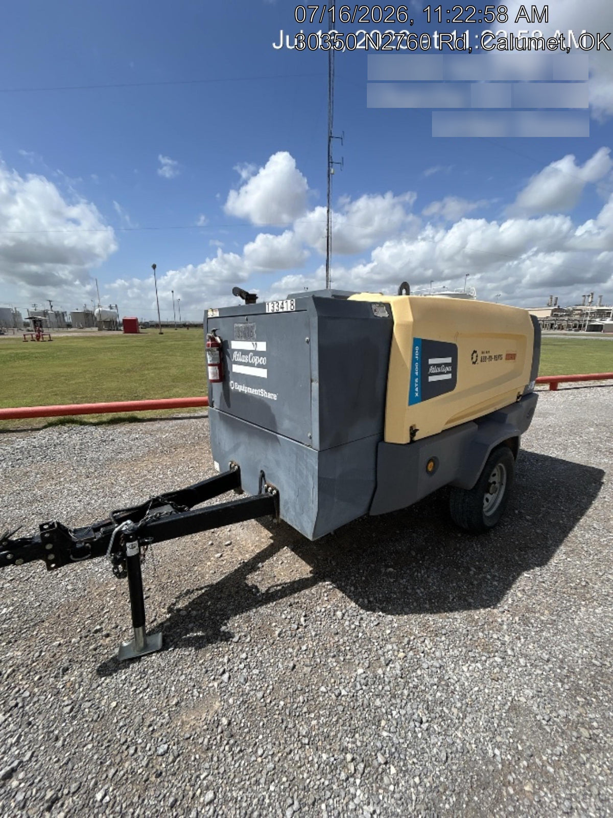 2020 ATLAS COPCO XATS 400 PFF
