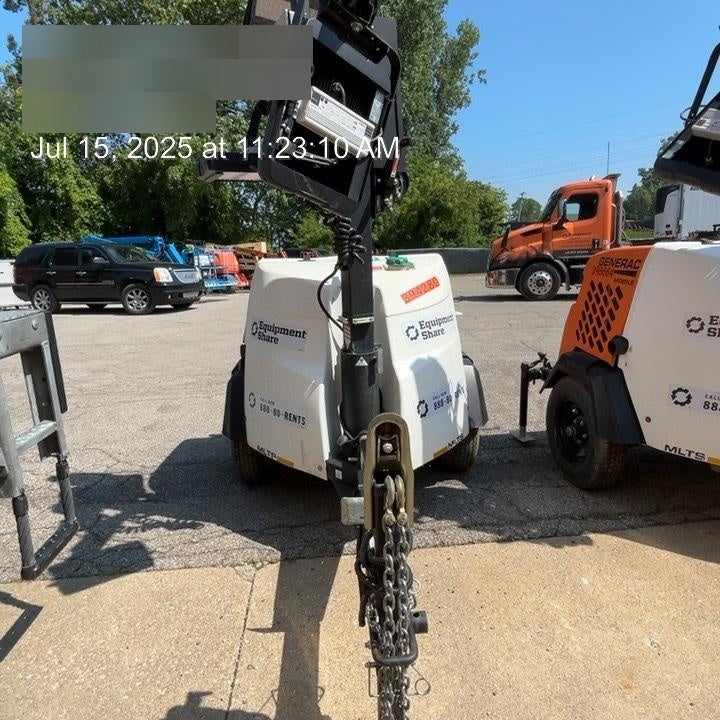 2024 Generac MLT2 Diesel, Flex Switch 120V Input, Powerzone Controller, 
(4) 320W LED Lights, 4kW Generator, 39.9 Gal Fuel Tank, 2" Ball, T3