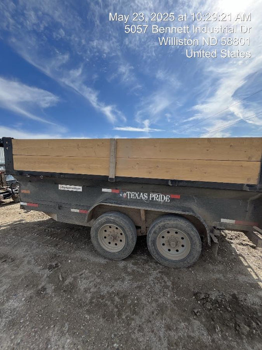 2025 TEXAS PRIDE TRAILERS DT714416KBP