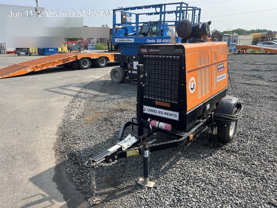 2021 Lincoln Electric Vantage 549X Ready Pak 3, ORANGE (includes trailer, cable rack, fender light kit)