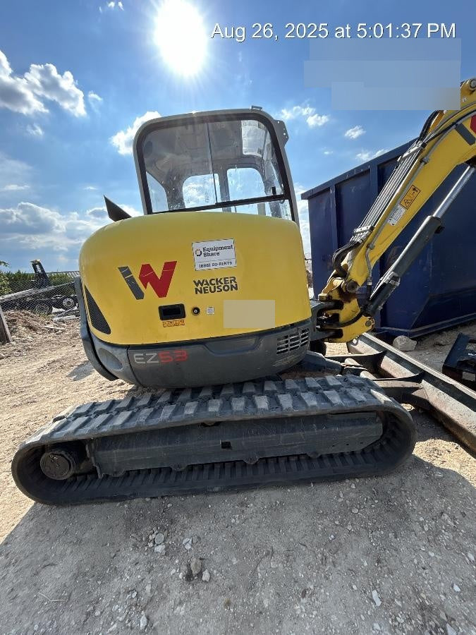 Wacker Neuson EZ53 EZ53-MX, Track, Cab, Bucket