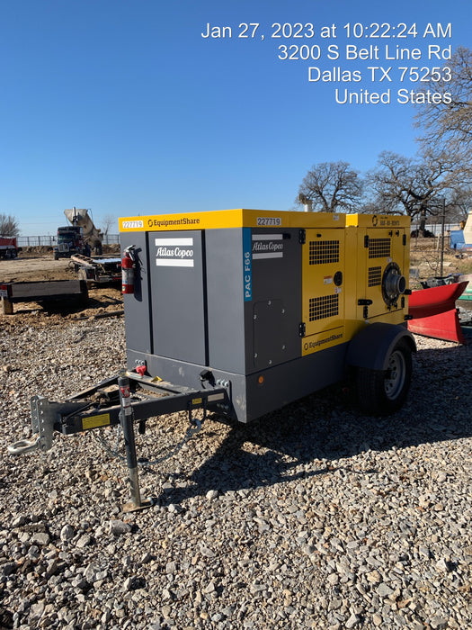 2022 ATLAS COPCO PAC F66 KD-S