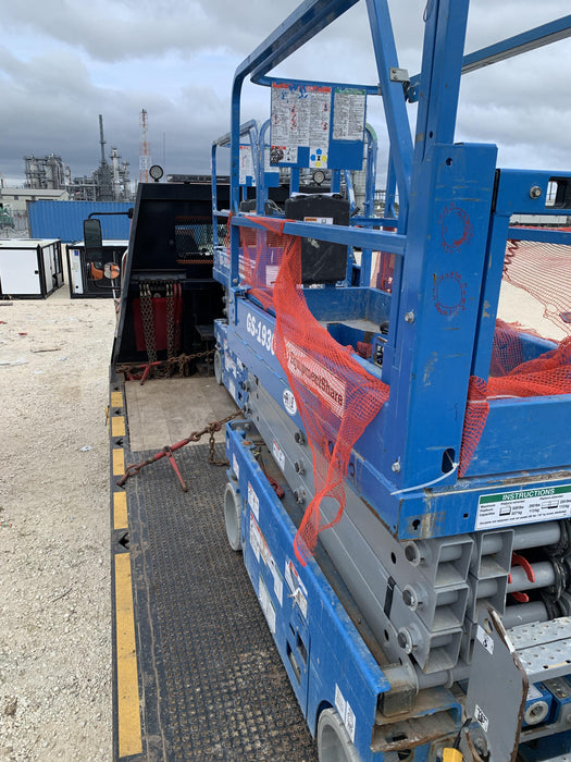 2020 Genie GS-1930 Solid Non Marking Tires, Beacon, Folding rails with half height swing gate