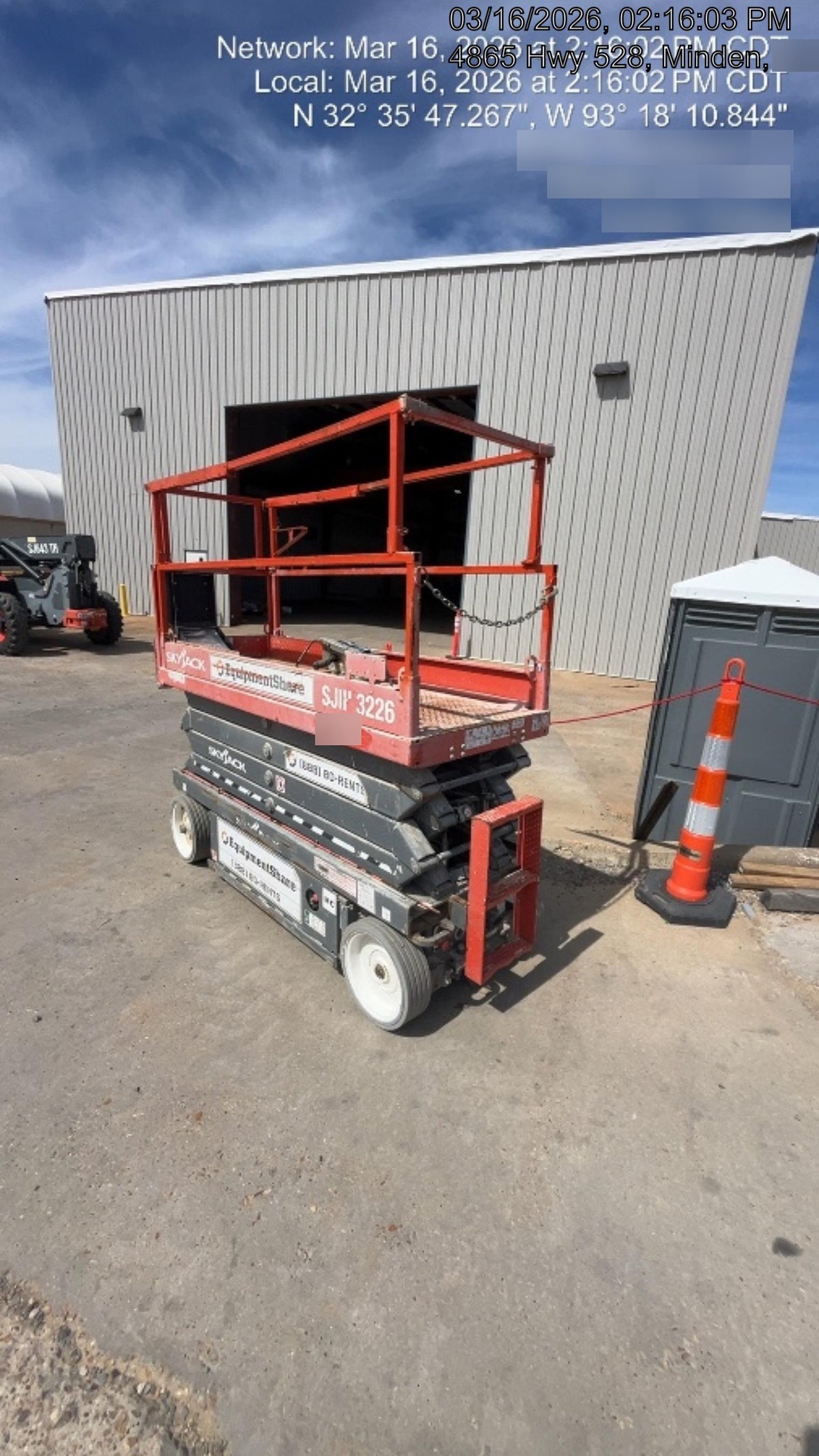 2019 SKYJACK SJIII-3226