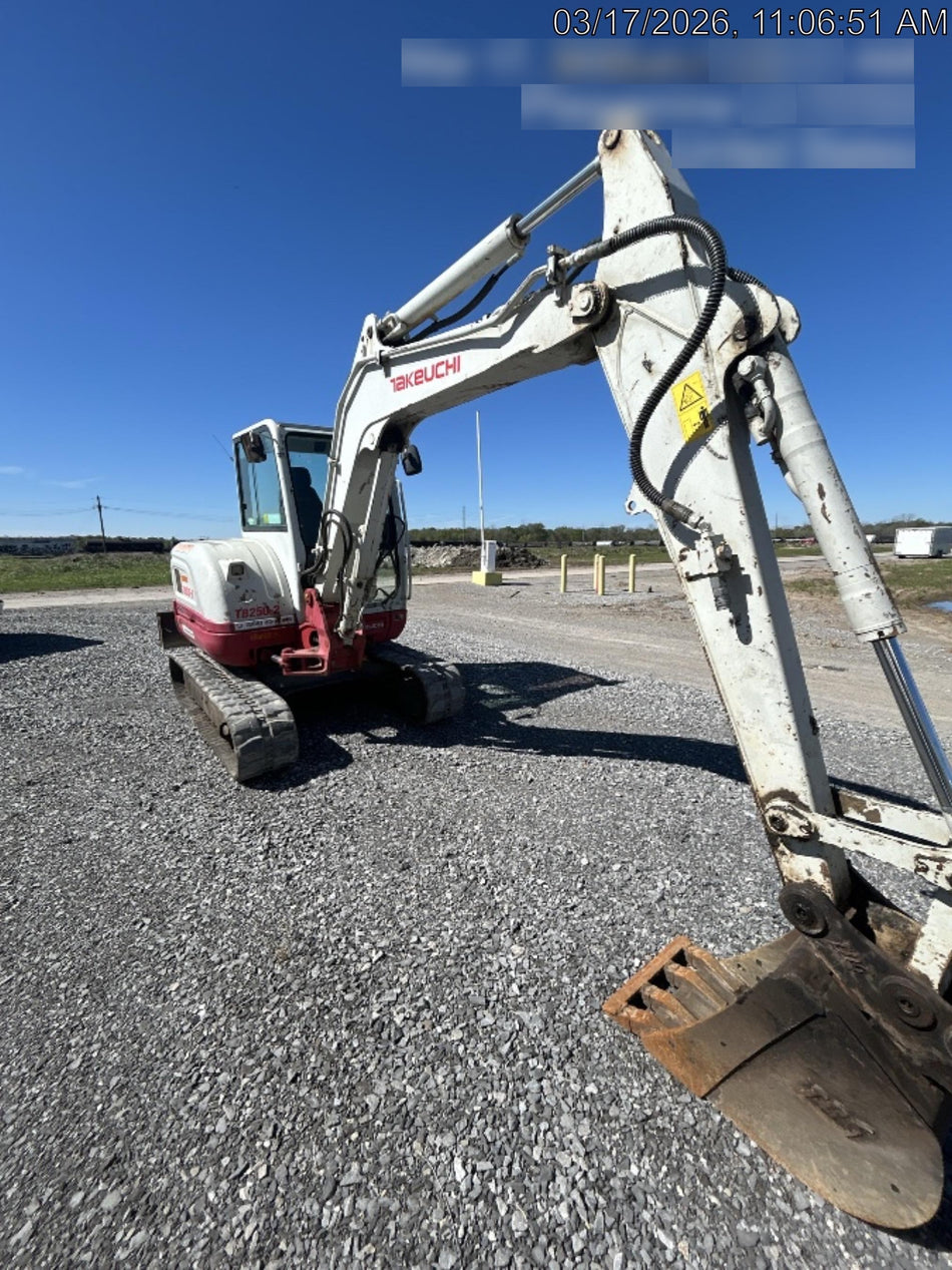 2020 Takeuchi TB250-2C Cab/Heat/Air, Rubber Tracks, Manual TAG QC