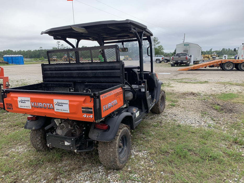 2020 Kubota RTV-X1140W-H Canopy, 4-Seater, Diesel, Windshield Acrylic Clear, Strobe Light, Backup Alarm
