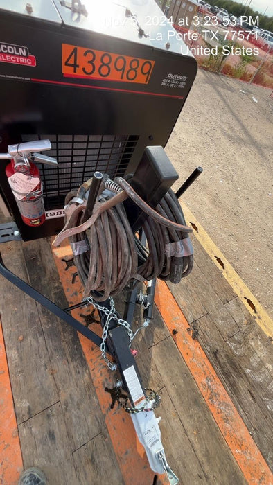 2024 Lincoln Electric LE400 Kubota V1505, Trlr, Cable Rack, Light Kit, ES Decals, T3