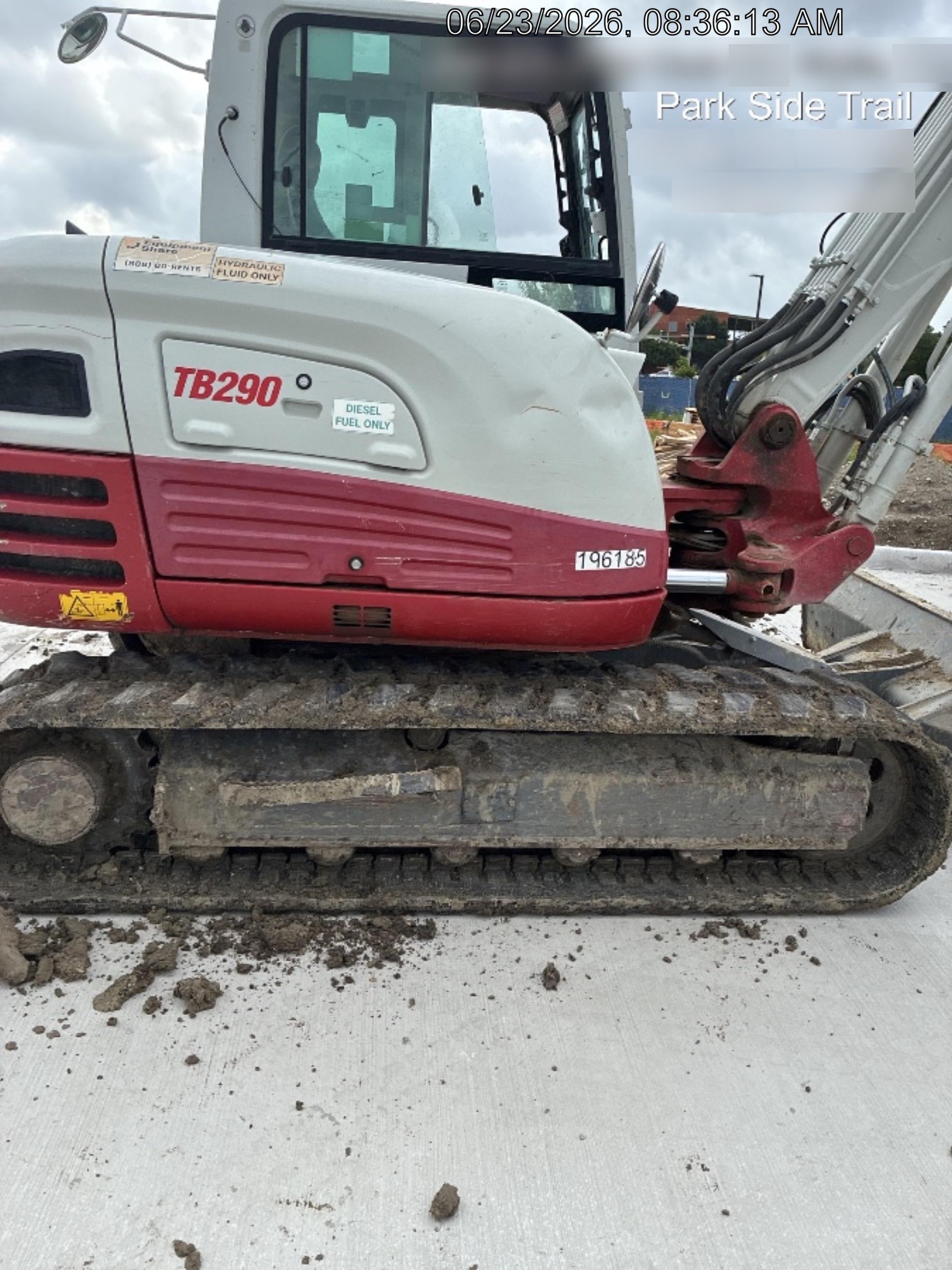 2021 TAKEUCHI TB290C