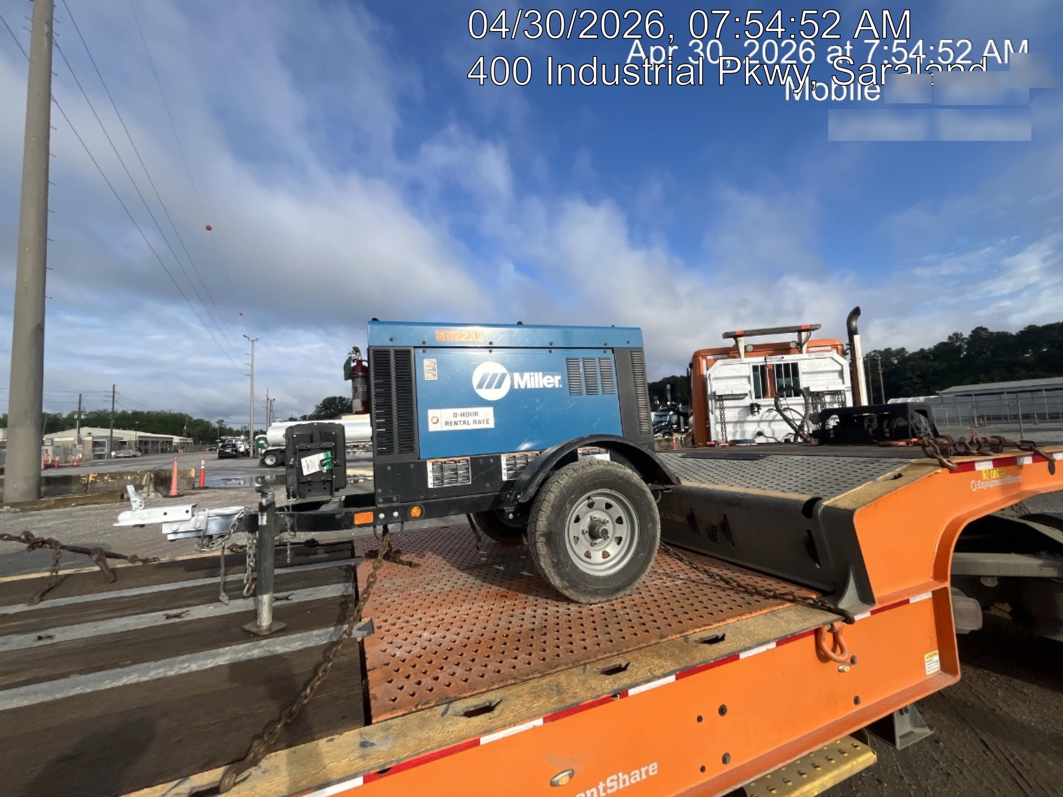 2025 MILLER ELECTRIC BIG BLUE 400