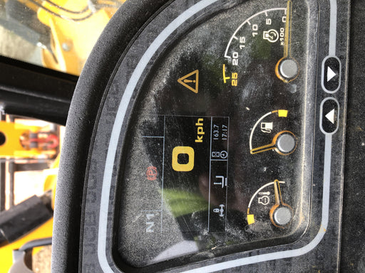 2019 JCB 510-56 74 HP, Beacon, Worklights, Aux Hydraulics, Solid Tires, 60" Carriage/Forks