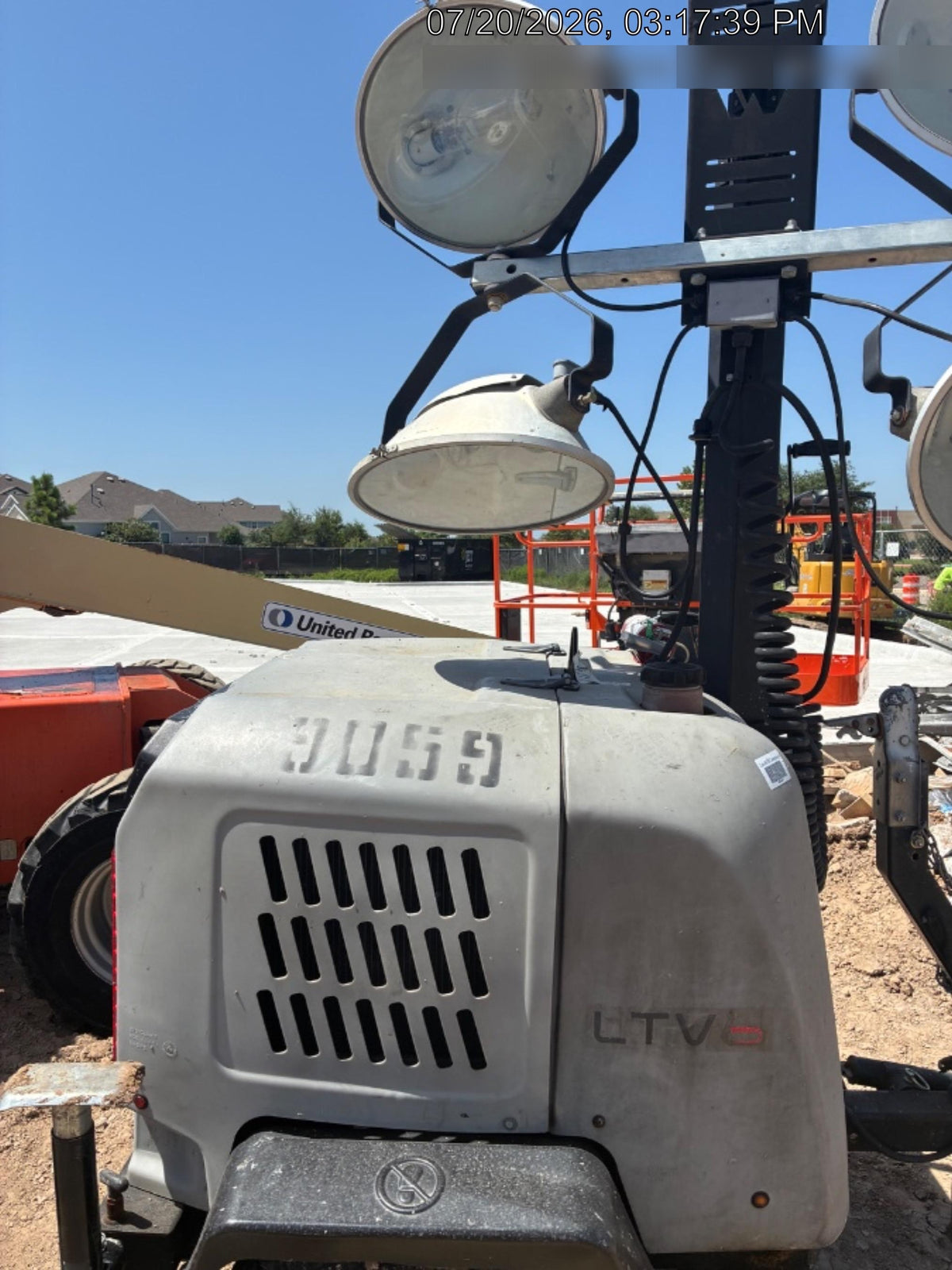 Wacker Neuson LTV6K-MH Wacker Neuson LTV6L Towable Light Tower