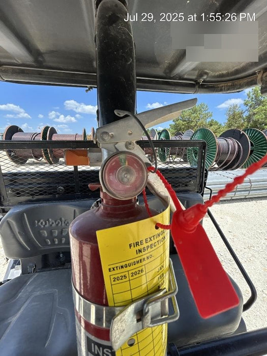 2022 Kubota RTV-X1140W-H Plastic Canopy, Windshield Acrylic Clear, LED Strobe Light, Wire Harness Kit, Back up Alarm