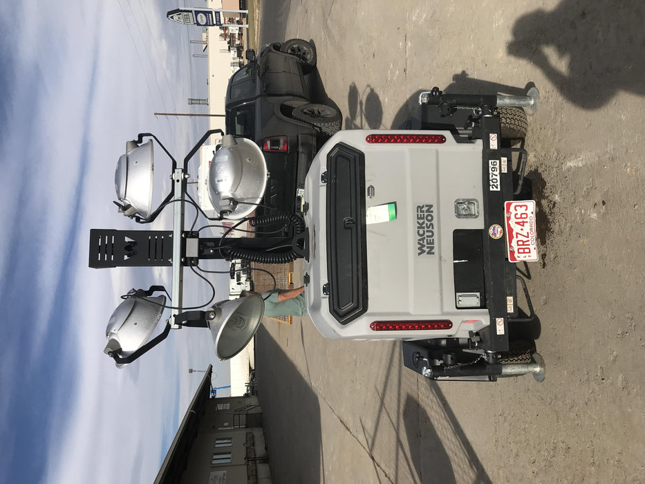 2018 Wacker Neuson LTV6L-MH Wacker Neuson LTV6L Mobile Light Tower w/Fuel Level Sensor Installed