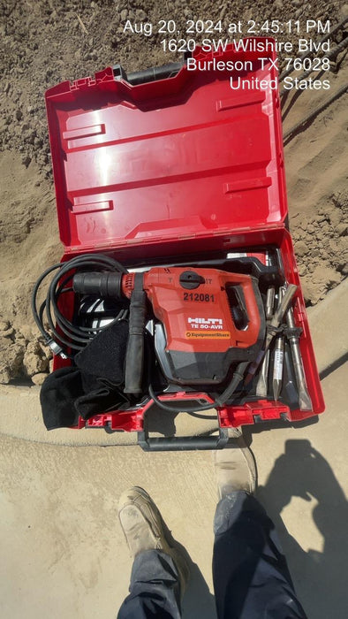 2022 HILTI TE 50-AVR