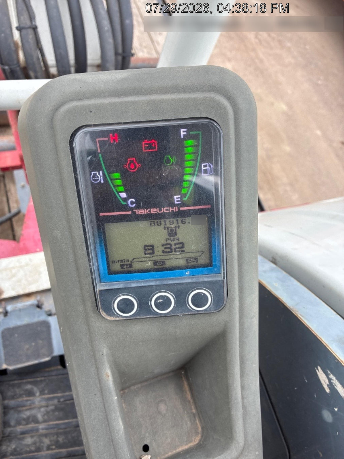 2019 Takeuchi TB240 Takeuchi TB240 Canopy w/Rubber Tracks, Auxiliary Hydraulics, Manual QC, Hydraulic Thumb, 12/18/24" Buckets