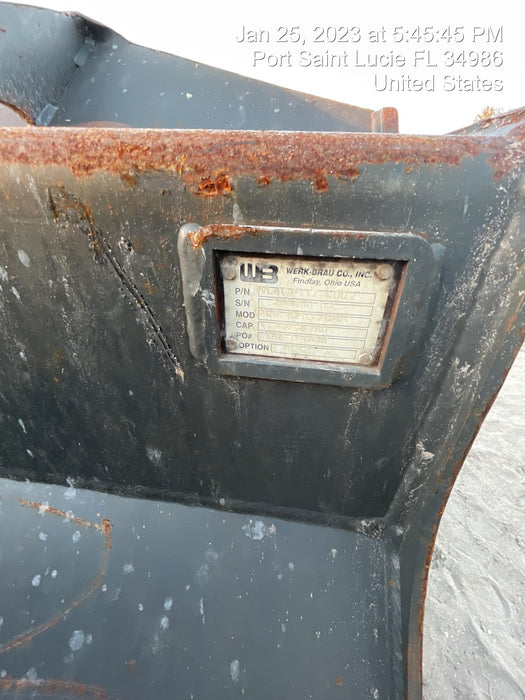 2017 WERK-BRAU 4 cu yd Bucket - Werk-Brau