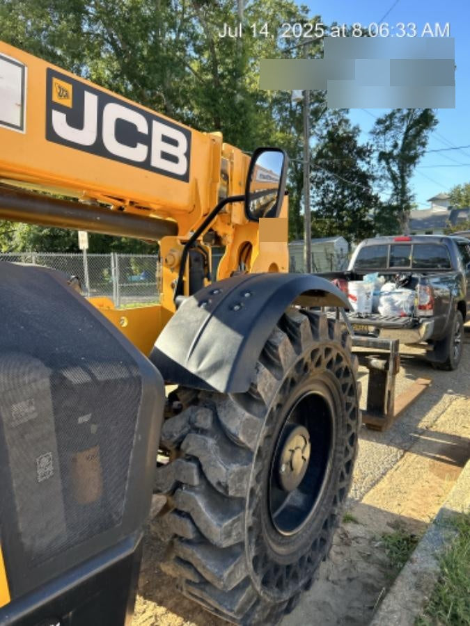 2020 JCB 509-42 Canopy, Solid Tires, Work Lights, Beacon, Aux Hydraulics, Back up Alarm, Lifting Eye, ES Decals