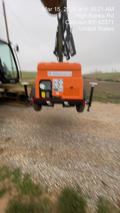 2023 Generac MLT2 Diesel, Flex Switch 120V Input, Powerzone Controller, 
(4) 320W LED Lights, 4kW Generator, 39.9 Gal Fuel Tank, 2" Ball, T3