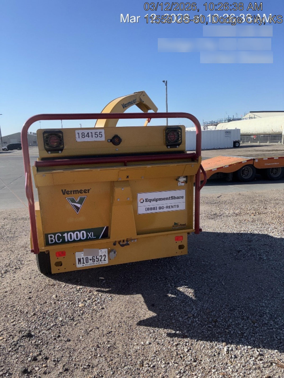 2021 VERMEER BC1000XL Diesel
