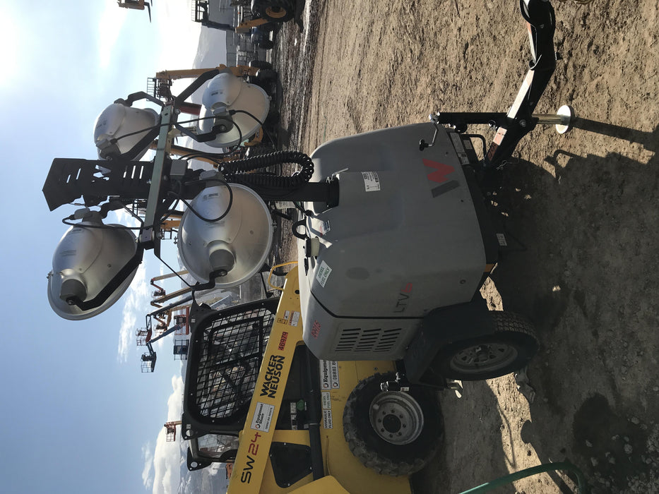 2019 Wacker Neuson LTV6L-MH Mobile Light Tower w/Fuel Level Sensor Installed
