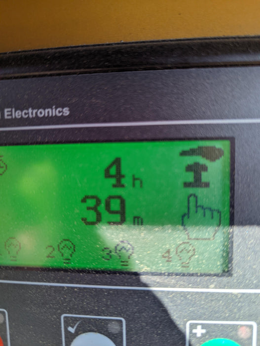 2022 Allmand NLV3GR (4) LED Light Fixture 350W, 23' Vertical Mast, 3kW Prime, Towable, Deep Sea L401, Leveling Jacks, Yanmar T4F 5.8hp