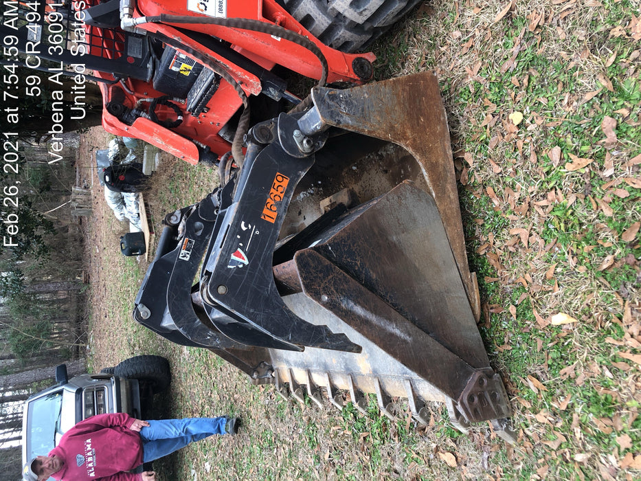 2018 PALADIN 76" Scrap Grapple Bucket - Paladin