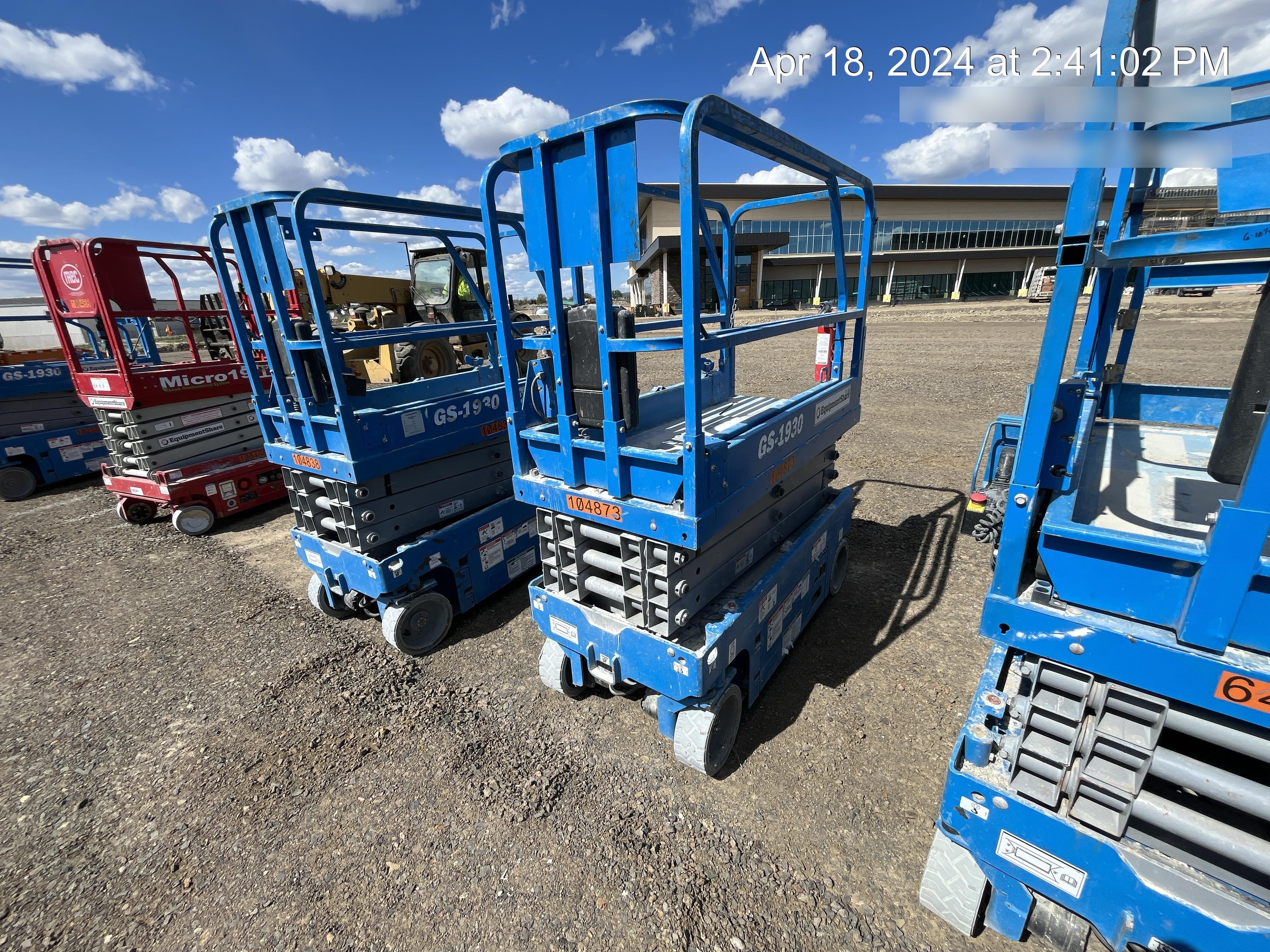 2020 Genie GS-1930 Standard Machine, 800W Inverter