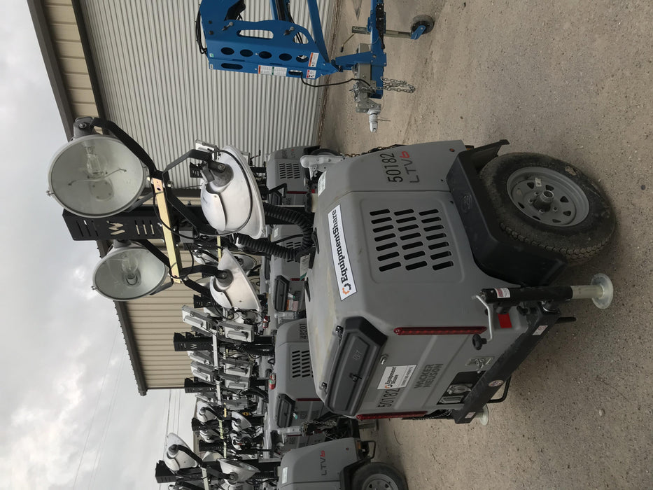 2019 Wacker Neuson LTV6L-MH Mobile Light Tower w/Fuel Level Sensor Installed