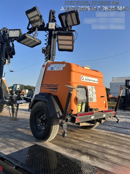 2023 Generac MLT2 Diesel, Flex Switch 120V Input, Powerzone Controller, (4) 320W LED Lights, 4kW Generator, 39.9 Gal Fuel Tank, 2" Ball, T3
