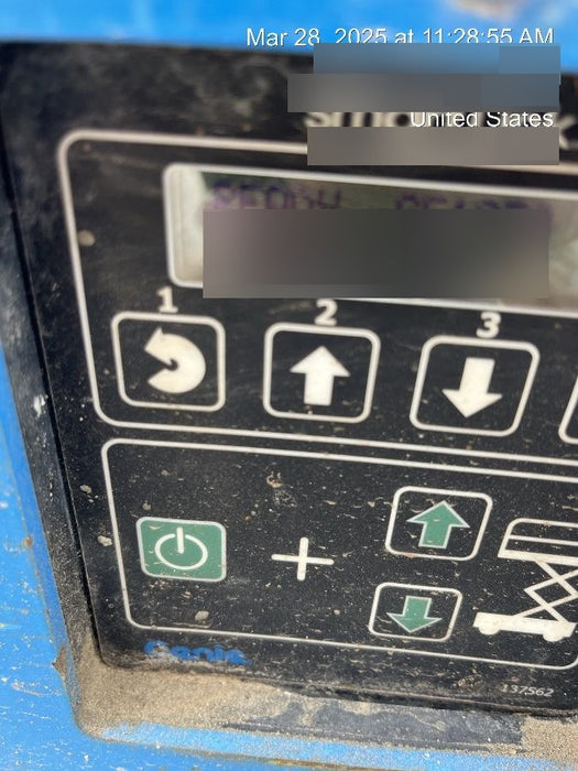 2020 Genie GS-1930 Solid Non Marking Tires, Beacon, Folding rails with half height swing gate