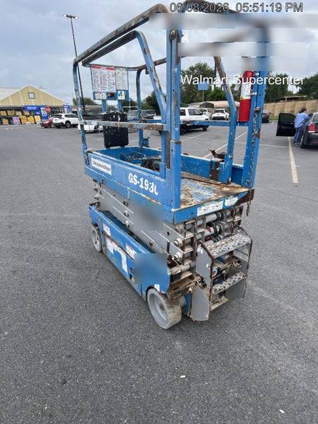 2018 Genie GS-1930 Genie GS-1930 Scissor Lift w/Standard Options