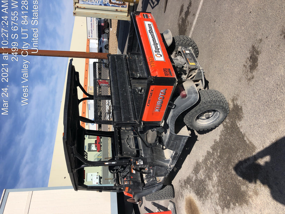 2020 Kubota RTV-X1140W-H 4WD, LED Strobe, Windshield Tempered Glass, Plastic Canopy, Wire Harness Kit, Backup Alarm