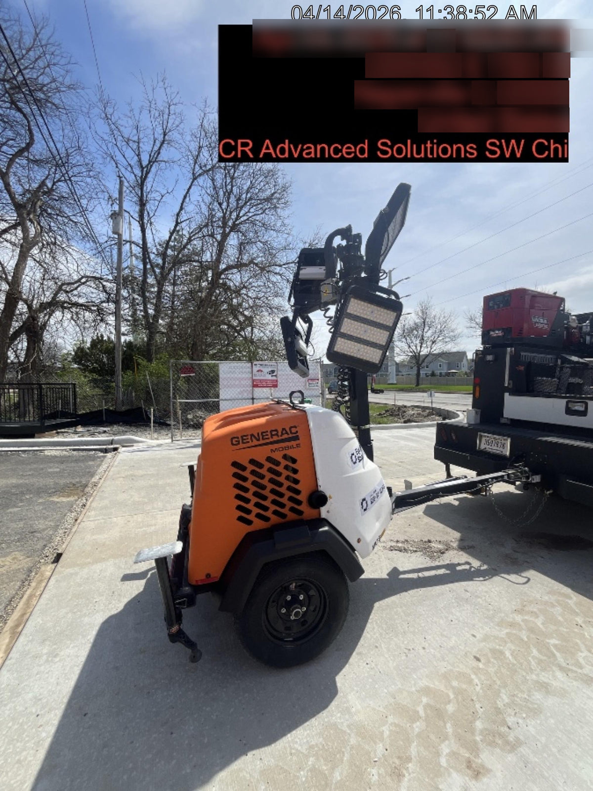 2024 Generac MLT2 Diesel, Flex Switch 120V Input, Powerzone Controller, 
(4) 320W LED Lights, 4kW Generator, 39.9 Gal Fuel Tank, 2" Ball, T3