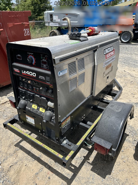 2024 Lincoln Electric LE400 Kubota V1505, Trlr, Cable Rack, Light Kit, ES Decals, T3