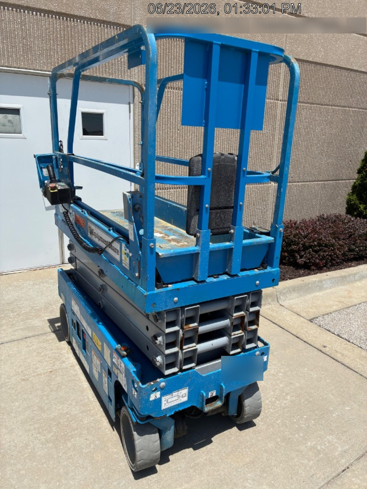 2019 Genie GS-1930 Fixed rails with chain Entry