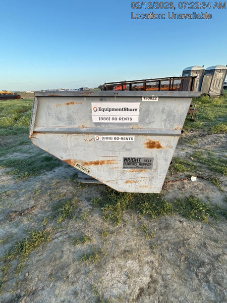 2021 GLOBAL 4cy Self-Dump Hopper w/Poly Caster Kit Global