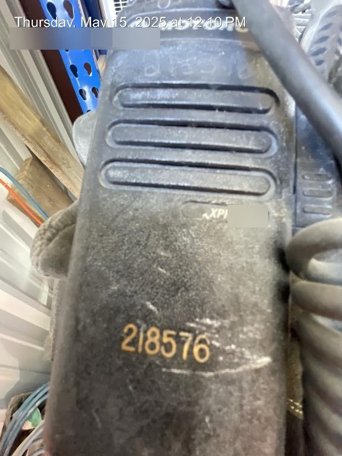 2022 MOTOROLA XPR3300E