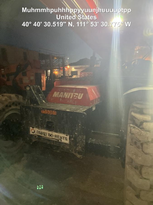 2021 Manitou MTA8044 Cab/Heat/Air, Solid Tires, Work Lights, Beacon, Aux Hydraulics, Back up Alarm, Lifting Eye, Mirrors, ES Keypad