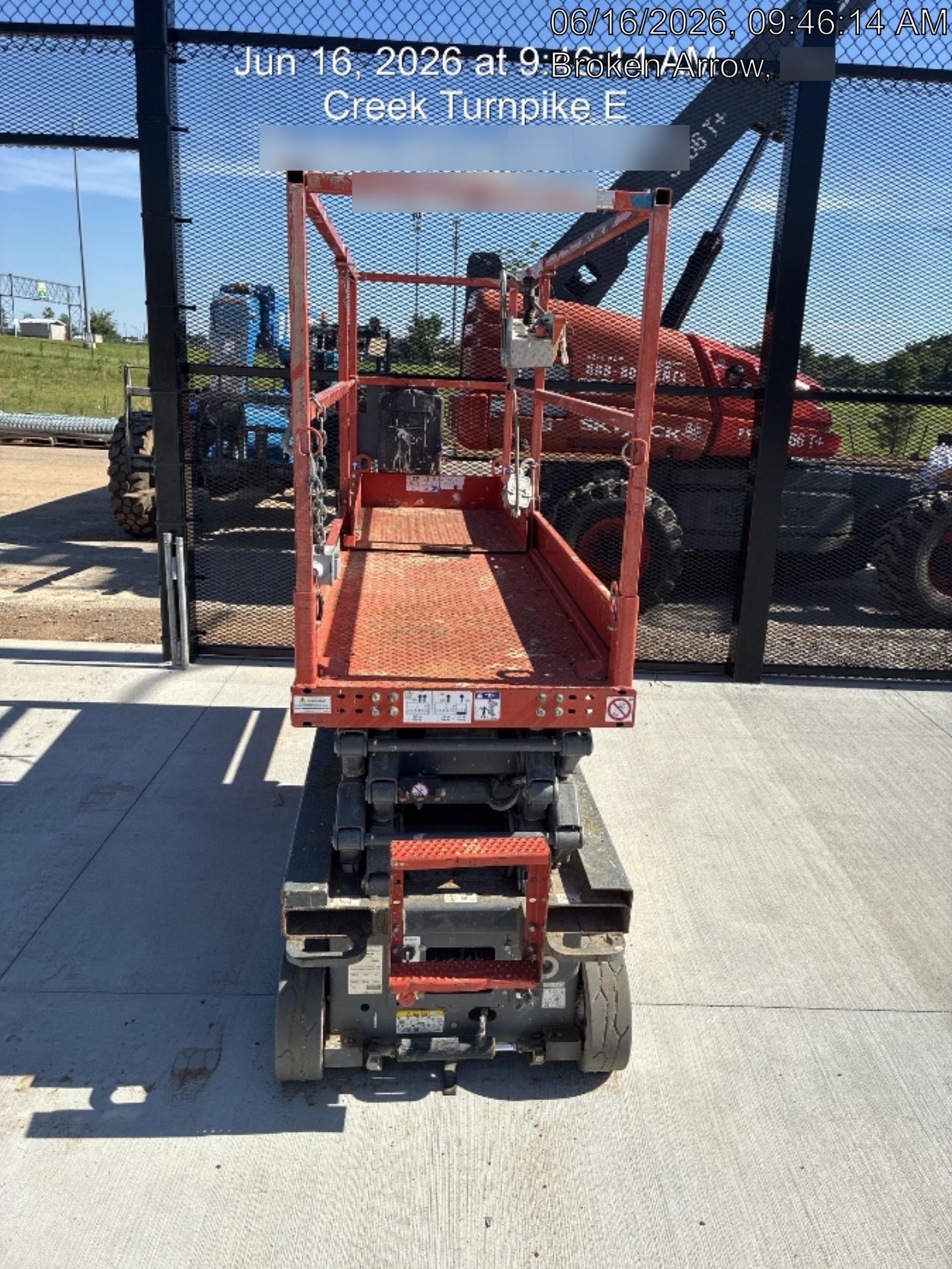 2019 Skyjack SJIII-3219 Standard Options, Trojan Batteries