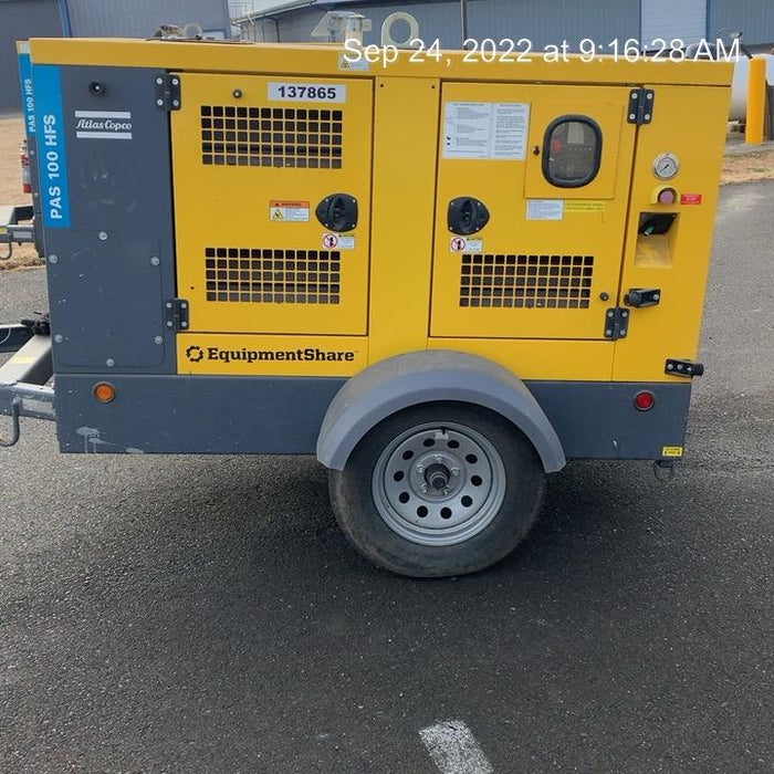 2021 ATLAS COPCO PAS 100 HF CS Enclosed