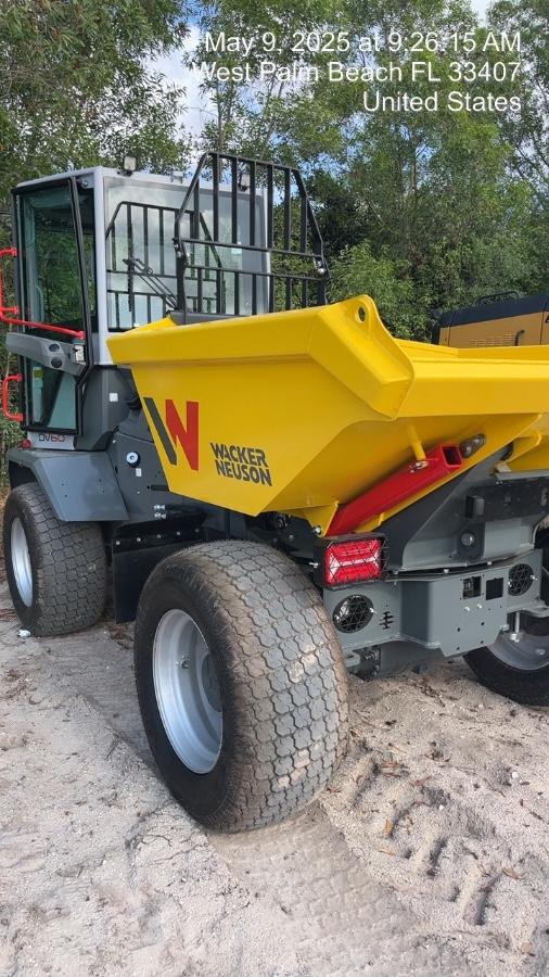 2025 WACKER NEUSON DV605 Cab Turf Tires