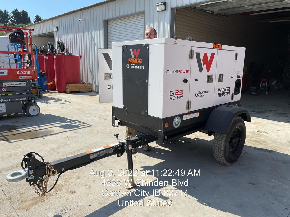 2022 WACKER NEUSON G25