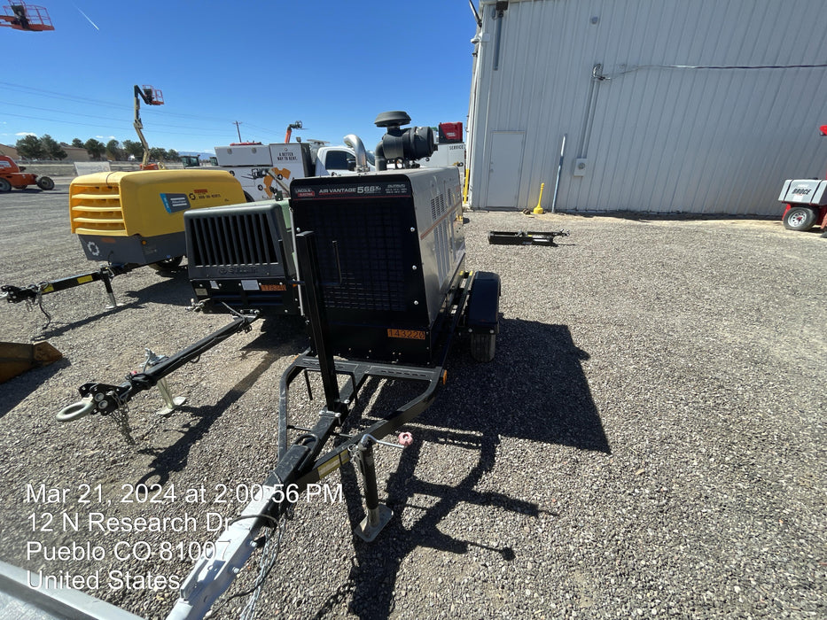 2021 Lincoln Electric Air Vantage 566 Air Vantage 566X Ready Pak 3 (includes trailer, cable rack, fender light kit); no telematics