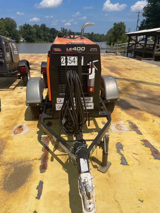 2022 Lincoln Electric LE400 Kubota V1505, Trlr, Cable Rack, Light Kit, ES Decals, T3