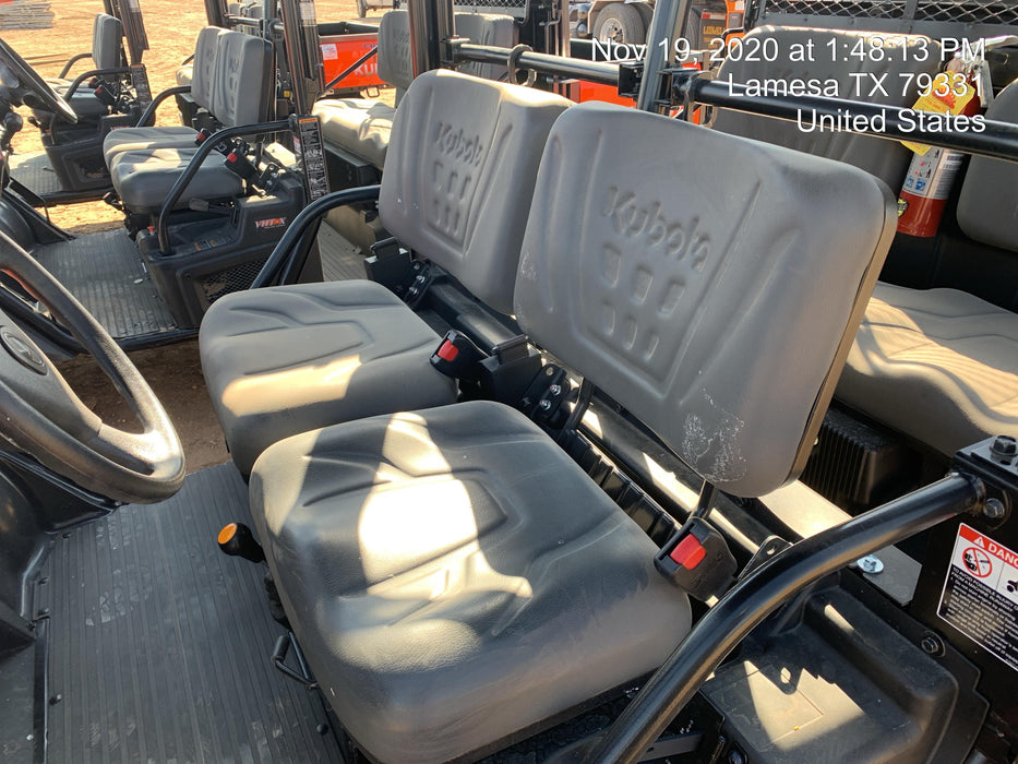 2020 Kubota RTV-X1140W-H Canopy, 4-Seater, Diesel, Windshield Acrylic Clear, LED Strobe, Backup Alarm