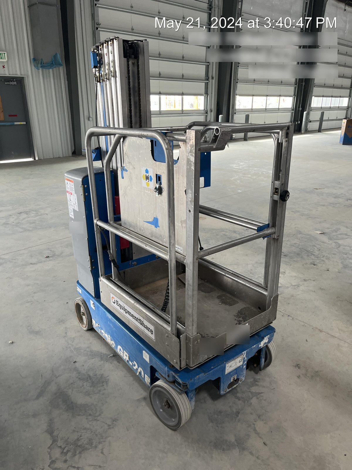 2018 GENIE GR-20